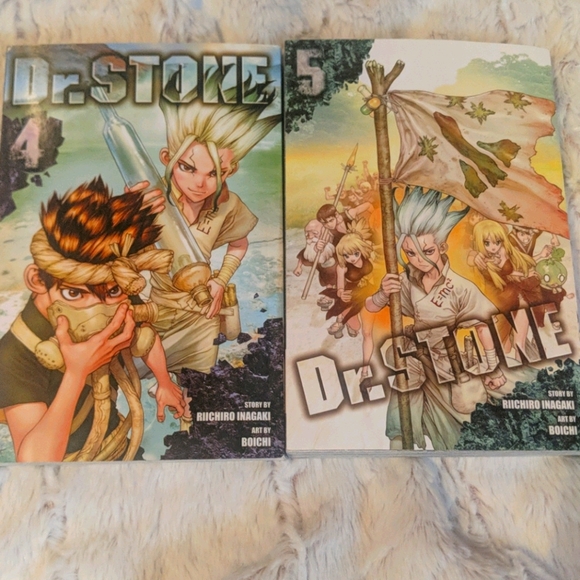 Manga Other Dr Stone Volumes 45 Poshmark Manga Other Dr Stone Volumes 45 Poshmark